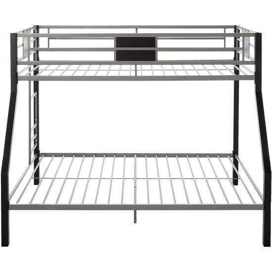 B106-56 Dinsmore - Twin/ Full Bunk Bed With Ladder Black Gray by Ashley ...
